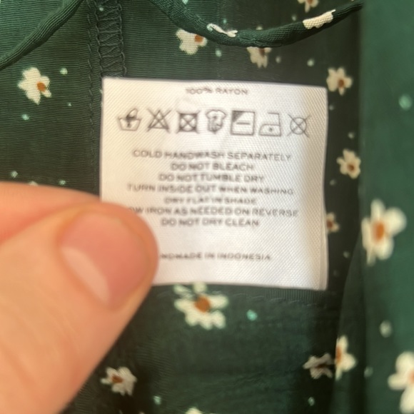 NW Faithful the Brand wrap mini dress - Picture 7 of 8